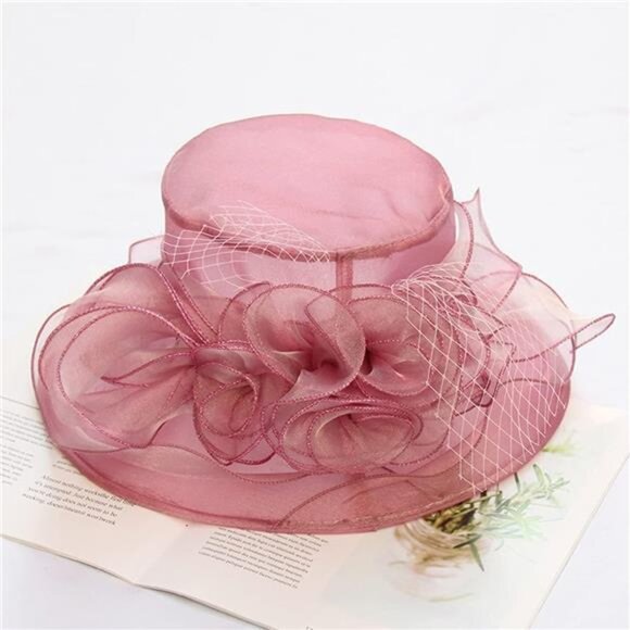 Women\'s Kentucky Hat Wide Brim Pink main image 2